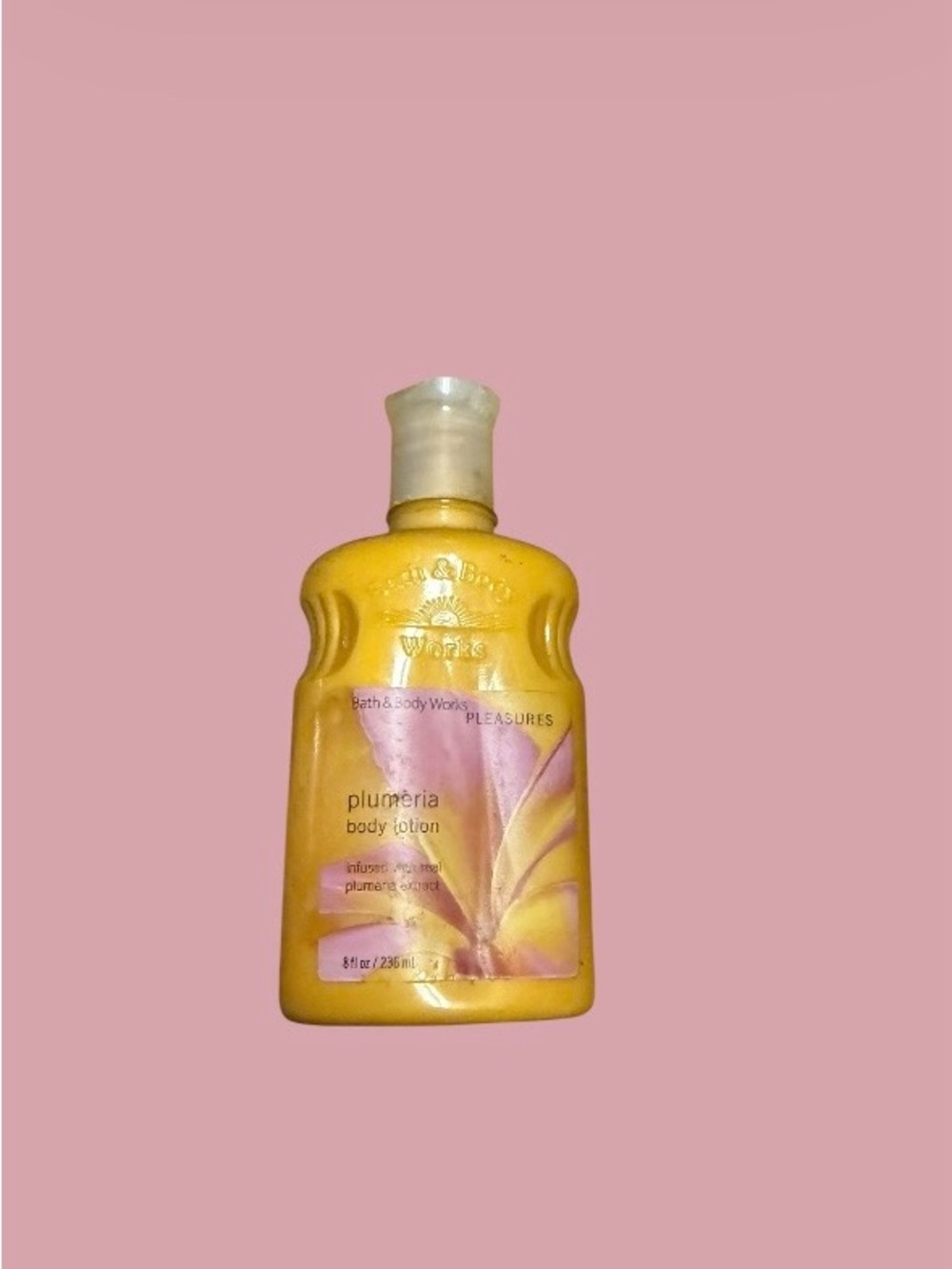 Vintage ~ Body Lotion ~ Bath & Body Works ~ Plumeria ~ Pleasures Collection